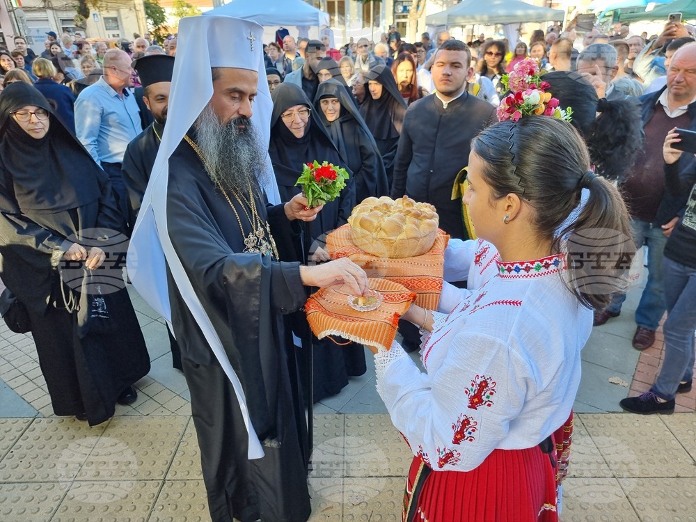 Белоградчик - патриарх Даниил - нов храм-паметник - първа копка