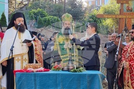 Белоградчик - патриарх Даниил - нов храм-паметник - първа копка