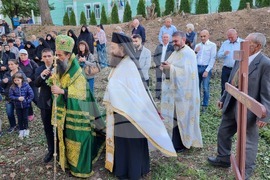 Белоградчик - патриарх Даниил - нов храм-паметник - първа копка