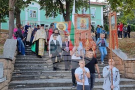 Белоградчик - патриарх Даниил - нов храм-паметник - първа копка