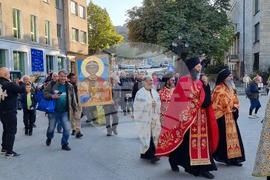 Белоградчик - патриарх Даниил - нов храм-паметник - първа копка