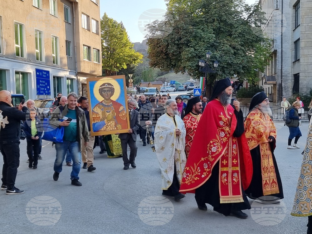 Белоградчик - патриарх Даниил - нов храм-паметник - първа копка