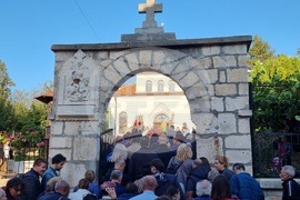 Белоградчик - патриарх Даниил - нов храм-паметник - първа копка