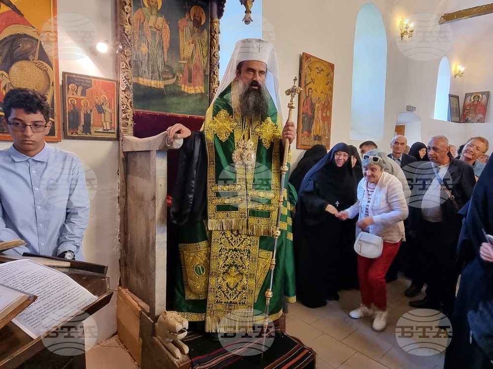 Белоградчик - патриарх Даниил - нов храм-паметник - първа копка