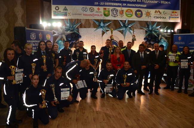 МВР: Румен Евтимов от СДВР е тазгодишният Пътен полицай на годината