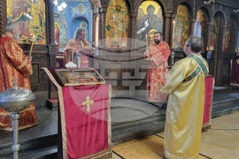 Търговище - неделна служба - отец Бисер Христов