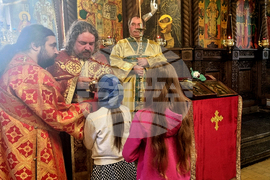 Търговище - неделна служба - отец Бисер Христов