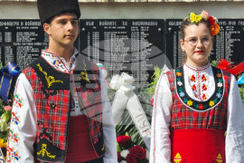 Бургас - Ден на независимостта - заупокойна молитва