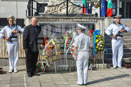 Бургас - Ден на независимостта - заупокойна молитва