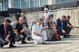 Бургас - Ден на независимостта - заупокойна молитва