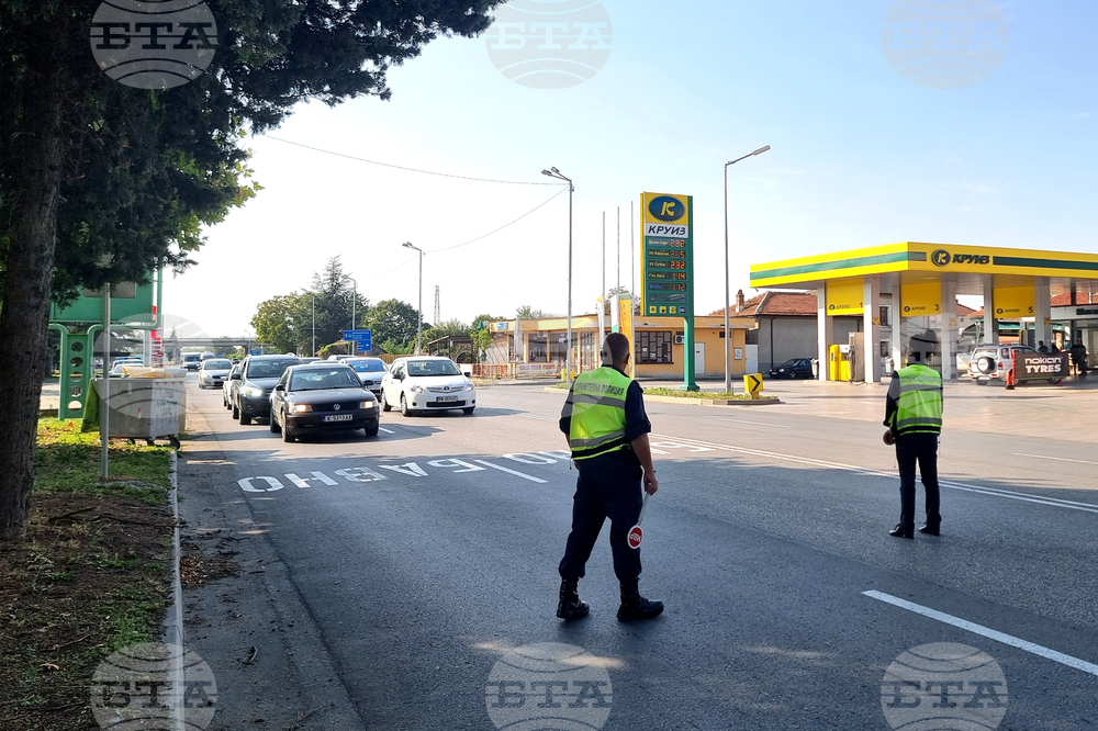 Стара Загора - протест - обезопасяване на пешеходна пътека
