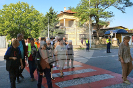 Стара Загора - протест - обезопасяване на пешеходна пътека