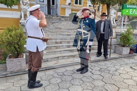 Шумен - Историческа картина за пресъздаване на ключови събития от 22 септември 1908 година