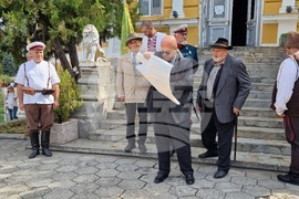Шумен - Историческа картина за пресъздаване на ключови събития от 22 септември 1908 година