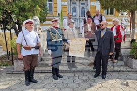 Шумен - Историческа картина за пресъздаване на ключови събития от 22 септември 1908 година
