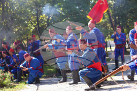 Благоевград - Горноджумайско въстание - възстановка