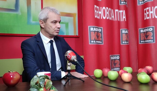 Костадин Костадинов: „Възраждане“ не е за продан и не изневерява на принципите си