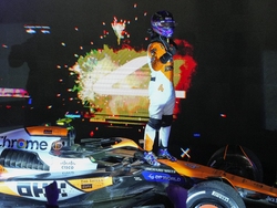 Singapore F1 GP Auto Racing
