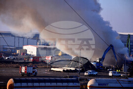 Бургас - пристанище - пожар