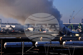 Бургас - пристанище - пожар