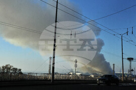 Бургас - пристанище - пожар