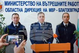 Благоевград - полиция - брифинг