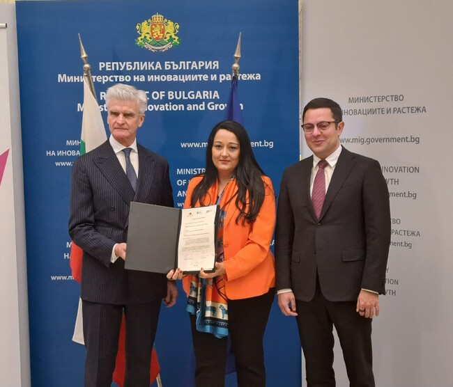 МИР и Европейският инвестиционен фонд стартират партньорство за 360 млн. лв. за българския бизнес