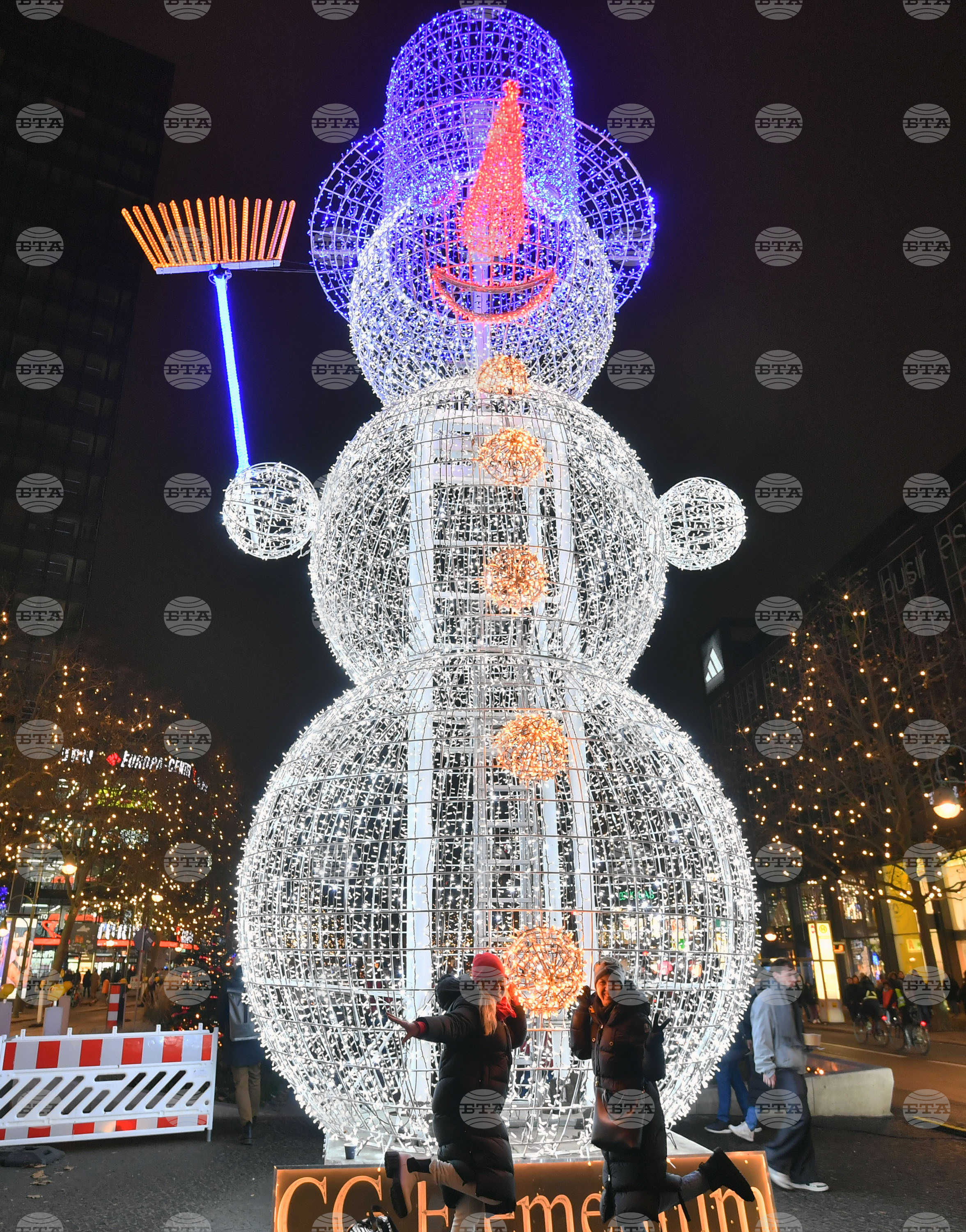 Германия - Берлин - празнични светлини