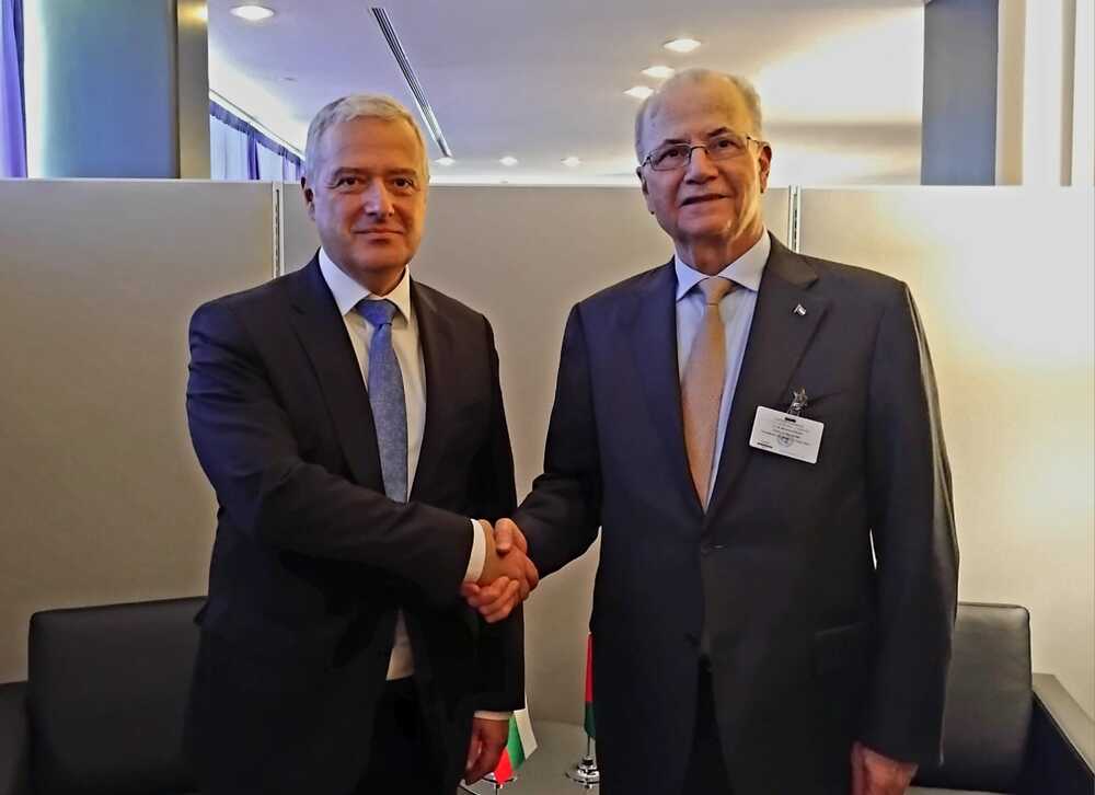 МВнР: Двустранна среща на министър Иван Кондов с министър-председателя и министър на външните работи и емигрантите на Палестина Мохаммад Мустафа