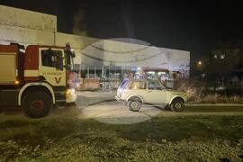 Пловдив - пожар - гара Разпределителна