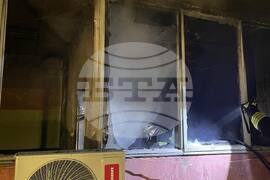 Пловдив - пожар - гара Разпределителна