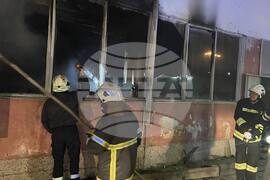 Пловдив - пожар - гара Разпределителна