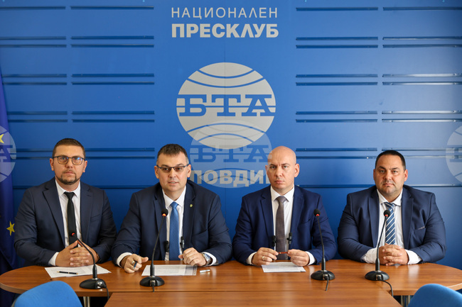 Национален пресклуб на БТА Пловдив - ПП „Възраждане“ - пресконференция