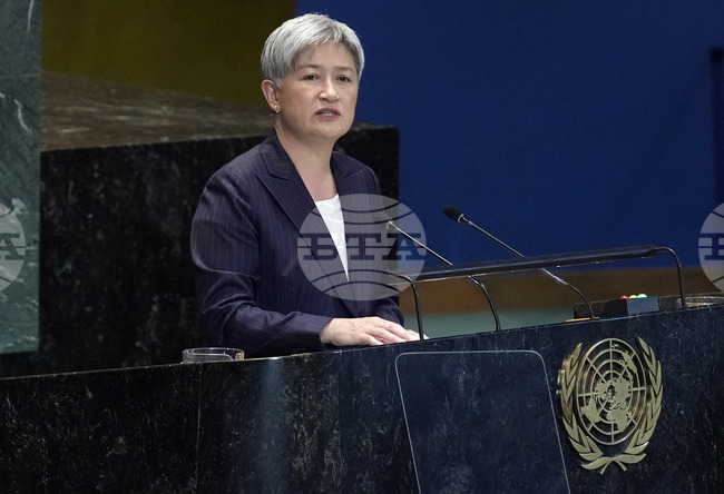 Външната министърка на Австралия Пени Уонг пристигна в Киев