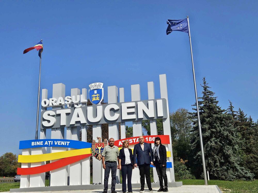 Делегация, водена от кмета Добрин Добрев, посети най-новия побратим на Разград – молдовското кметство Стаучени 