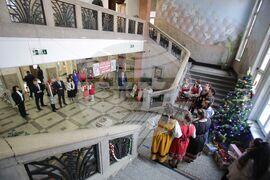 Румен Радев - училище - посещение