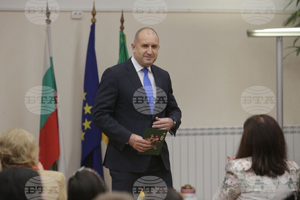 Румен Радев - училище - посещение