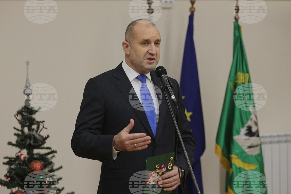 Румен Радев - училище - посещение