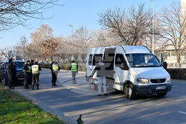 Пловдив - практически занятия на пловдивската полиция и жандармерия