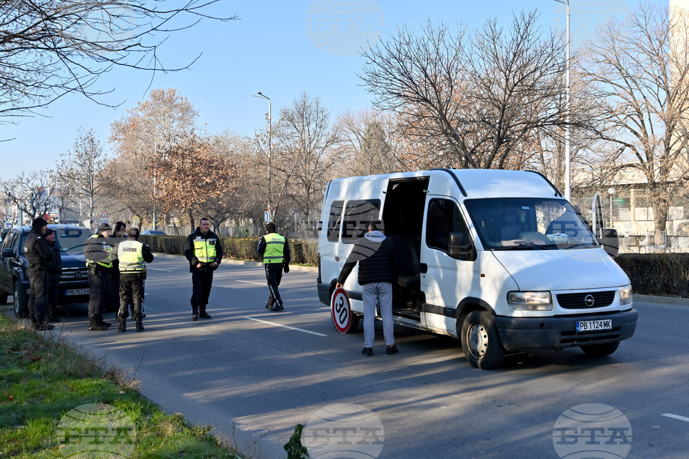 Пловдив - практически занятия на пловдивската полиция и жандармерия