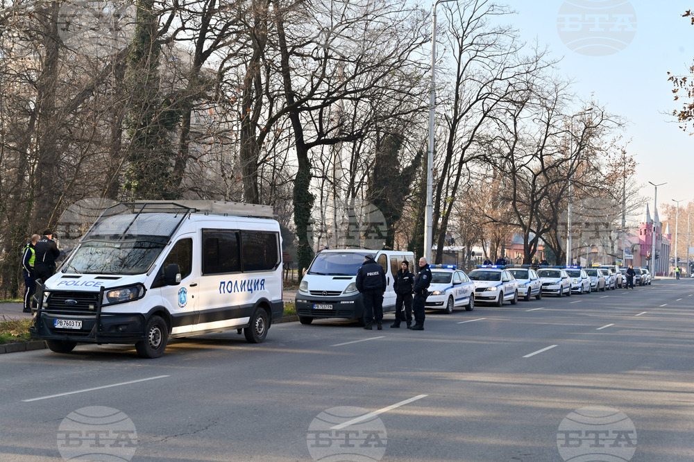 Пловдив - практически занятия на пловдивската полиция и жандармерия