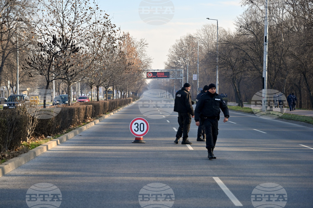 Пловдив - практически занятия на пловдивската полиция и жандармерия