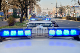 Пловдив - практически занятия на пловдивската полиция и жандармерия