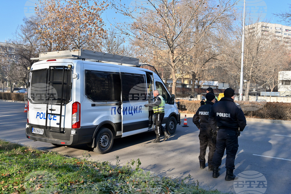 Пловдив - практически занятия на пловдивската полиция и жандармерия