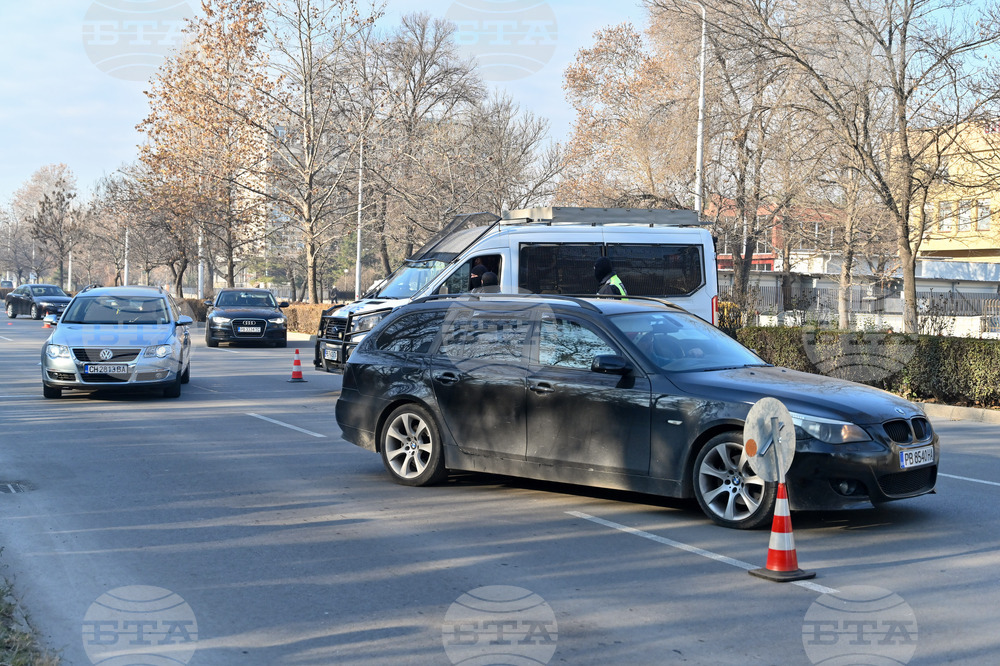 Пловдив - практически занятия на пловдивската полиция и жандармерия