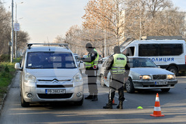 Пловдив - практически занятия на пловдивската полиция и жандармерия