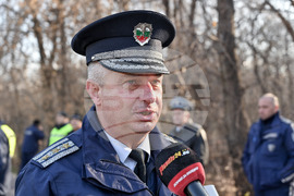 Пловдив - практически занятия на пловдивската полиция и жандармерия