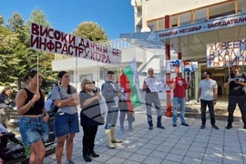 Несебър - протест - жители на кв. „Инцараки“ - Свети Влас