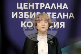 Централна избирателна комисия - брифинг - Росица Матева