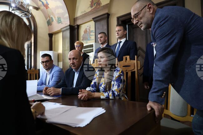 Бургас - РИК - коалиция "ГЕРБ-СДС" - регистрация